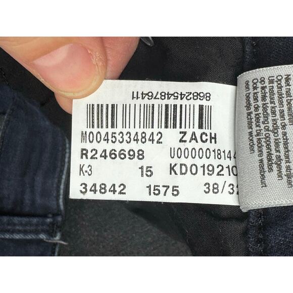 Mavi Jeans Men's Zach Straight Leg Stretch Blue Denim Jeans - Size 38x32 (38x31) - Picture 8 of 8